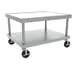 Vulcan STAND/C-24 Mobile Equipment Stand w/ Undershelf, 26"W x 24"H, 1/2" Marine Edge 1 image