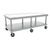 Vulcan STAND/C-72 Mobile Equipment Stand w/ Undershelf, 73"W x 24"H, 1/2" Marine Edge 1 image