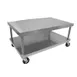 Vulcan STAND/C-VCCB72 Mobile Equipment Stand w/ Open Base with Undershelf, 73"W x 24"H 1 image