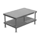 Vulcan STAND/F-VCCB36 Equipment Stand w/ Open Base with Undershelf, 37"W x 23"H, Feet 1 image