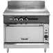 Vulcan V1FT36C 36" Gas Heavy Duty Range w/ (1) French Top, (1) Convection Oven, 77.000 BTU 1 image