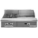Vulcan V2BG8T 36" Gas Heavy Duty Range w/ (2) Open Burners, 18" Griddle Right w/ Thermostatic Controls, Modular Base, 100.000 BTU 1 image