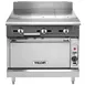 Vulcan V336HC 36" Gas Heavy Duty Range w/ (3) Hot Tops, (1) Convection Oven, 122.000 BTU 1 image