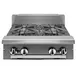 Vulcan V4B24 24" Gas Heavy Duty Range w/ (4) Open Burners, Modular Base, 140.000 BTU 1 image