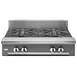 Vulcan V4B36 36" Gas Heavy Duty Range w/ (4) Open Burners, Modular Base, 140.000 BTU 2 image