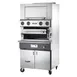 Vulcan VBB1BF Heavy Duty Double Deck Radiant Upright Broiler with (3) Burners, Cabinet Base, 100.000 BTU 1 image
