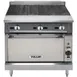 Vulcan VCBB36 36" Gas Heavy Duty Range w/ 36" Full Charbroiler, Modular Base, 99.000 BTU 1 image