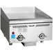 Vulcan VCCG24-AS 24" Countertop Gas Griddle, Atmospheric Burners, 1" Steel Plate, 60.000 BTU 1 image