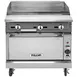 Vulcan VGM36 36" Gas Heavy Duty Range, 36" Full Griddle w/ Manual Controls, Modular Base, 90.000 BTU 2 image