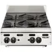 Vulcan VHP424 24" Countertop Gas Hotplate with (4) Burners, Infinite Controls, 120.000 BTU 2 image