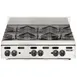 Vulcan VHP636 36" Countertop Gas Hotplate with (6) Burners, Infinite Controls, 180.000 BTU 1 image