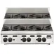 Vulcan VHP636U 36" Countertop Step-Up Gas Hotplate with (6) Burners, Infinite Controls, 180.000 BTU 1 image