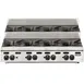 Vulcan VHP848U 48" Countertop Step-Up Gas Hotplate with (8) Burners, Infinite Controls, 240.000 BTU 1 image