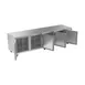 Victory VUR119HC 119" 4-Section Undercounter Refrigerator w/ 4 Solid Doors, 40.12 cu ft 4 image