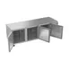 Victory VUR93HC 93" 3-Section Undercounter Refrigerator w/ 3 Solid Doors, 29.7 cu ft 4 image