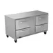 Victory VURD60HC-4 60" 2-Section Undercounter Refrigerator w/ 4 Drawers, 17.1 cu ft 1 image