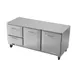 Victory VURD72HC-2 72" 3-Section Undercounter Refrigerator w/ 2 Solid Door & 2 Drawers 3 image