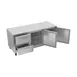 Victory VURD72HC-2 72" 3-Section Undercounter Refrigerator w/ 2 Solid Door & 2 Drawers 4 image