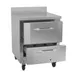 Victory VWFD27HC-2 27" 1-Section Worktop Freezer w/ 2 Drawers, 5.8 cu. ft. 4 image