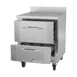 Victory VWFD27HC-2 27" 1-Section Worktop Freezer w/ 2 Drawers, 5.8 cu. ft. 5 image