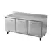 Victory VWR72HC 72" 3-Section Worktop Refrigerator w/ 3 Doors, 17.88 cu. ft. 3 image