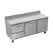 Victory VWRD72HC-2 72" 3-Section Worktop Refrigerator w/ 2 Drawers & 2 Doors, 17.8 cu. ft. 1 image