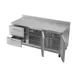 Victory VWRD72HC-2 72" 3-Section Worktop Refrigerator w/ 2 Drawers & 2 Doors, 17.8 cu. ft. 5 image