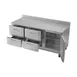 Victory VWRD72HC-4 72" 3-Section Worktop Refrigerator w/ 4 Drawers & 1 Door, 17.8 cu. ft. 5 image