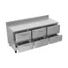 Victory VWRD72HC-6 72" 3-Section Worktop Refrigerator w/ 6 Drawers, 17.8 cu. ft. 4 image
