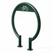 Wabash BRH542S Urbanscape Bike Rack, Surface Mount, Circular Design, Powder Coated Finish 1 image