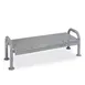 Wabash CN425D Contemporary Series 6'L Outdoor Bench, Diamond Pattern Seat, Steel Frame, Plastisol Coated 1 image