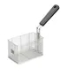 Waring TFB15 Nickel-Plated Steel Fryer Basket w/ Coated Handle, 2.5-Lb, Twin 1 image