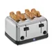 Waring WCT708 Commercial Toaster, Medium-Duty, (4) Extra Wide 1-3/8" Slots 2 image
