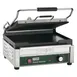 Waring WDG250 Single Cast Iron Sandwich Panini Grill w/ 14.5" x 11" Grooved Plates, 120V 1 image