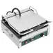 Waring WFG250 Single Cast Iron Sandwich Panini Grill w/ 14.5" x 11" Smooth Plates, 120V 1 image