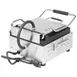 Waring WPG150 Single Cast Iron Sandwich Panini Grill w/ 9" x 9" Grooved Plates, 120V 3 image