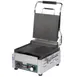Waring WPG150 Single Cast Iron Sandwich Panini Grill w/ 9" x 9" Grooved Plates, 120V 6 image