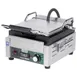Waring WPG150B Single Cast Iron Sandwich Panini Grill w/ 9" x 9" Grooved Plates, 208V 1 image