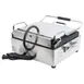 Waring WPG250B Single Cast Iron Sandwich Panini Grill w/ 14.5" x 11" Grooved Plates, 208V 4 image