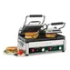 Waring WPG300 Double Cast Iron Sandwich Panini Grill w/ 17" x 9.25" Grooved Plates, 240V 2 image