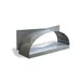 Wood Stone 0-5-DFEA-F Doorway Facade Extension, Arched, Flat, 5' 1 image