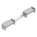 Wood Stone 000-SHELF-8645-DF Rear Broiler Shelf 1 image