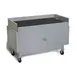 Wood Stone WS-SFB-72 72" Mt. St. Helens Wood Burning Charbroiler w/ Shallow-Box, 36" Deep 1 image