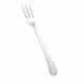 Winco 0002-07 5 1/2" Windsor Flatware Stainless Steel Oyster Fork, Vibro Finish - 1 Dozen 1 image