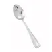 Winco 0005-01 Heavy Stainless Steel Teaspoon, 6‑1/4" Dots, 18/0, 6‑Inch Length - 1 Dozen 1 image