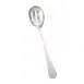 Winco 0030-24 Slotted Serving Spoon, 11½" 18/8 Stainless Steel Heavy Non‑Insulated Handle - 1 Dozen 1 image