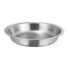 Winco 203-FP Malibu Stainless Steel 4 Qt. Round Food Pan 1 image