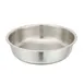 Winco 203-WP Stainless Steel 4 Qt. Round Water Pan 1 image