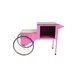Winco 30090 Cotton Candy Machine Cart For Zephyr Machines w/ 3 Cone Holders 3 image
