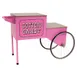 Winco 30090 Cotton Candy Machine Cart For Zephyr Machines w/ 3 Cone Holders 1 image